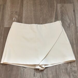 Elegant Cream Skort